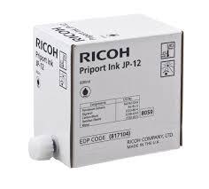 Ricoh Original JP 12 Druckerpatrone schwarz 1x 600ml (817104) Ricoh Original JP 12 Druckerpatrone schwarz 1x 600ml (817104)